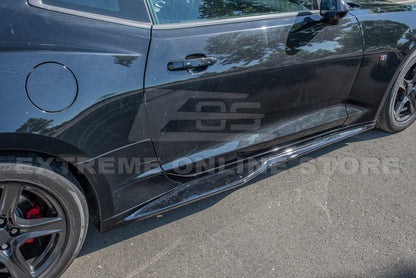 2016 - 24 Camaro Gloss Black ZL1 Conversion Side Skirts