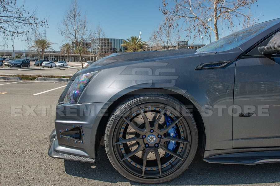 2009 - 15 Cadillac CTS-V Center Vented Carbon Fiber Hood