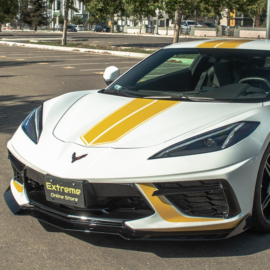 C8 Corvette Stingray 5VM Front Splitter Lip (1-Piece Version)