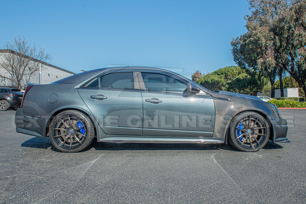 2009 - 15 Cadillac CTS / CTS-V Carbon Fiber Mirror Covers