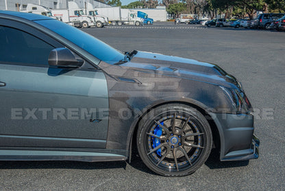 2009 - 15 Cadillac CTS / CTS-V Carbon Fiber Mirror Covers