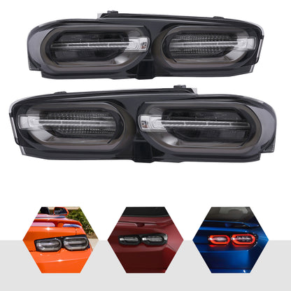 2019-24 Camaro Darkened Smoked Clear LED Tail Lamps