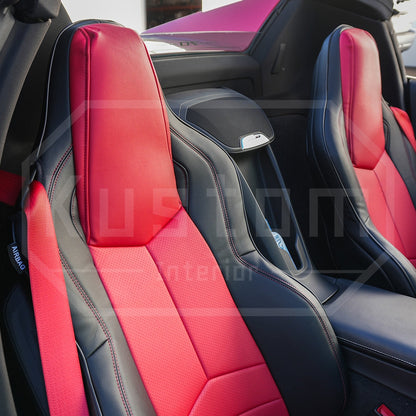 C8 Corvette GT1 Custom Leather Seat Covers
