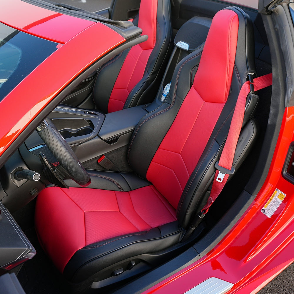 C8 Corvette GT1 Custom Leather Seat Covers