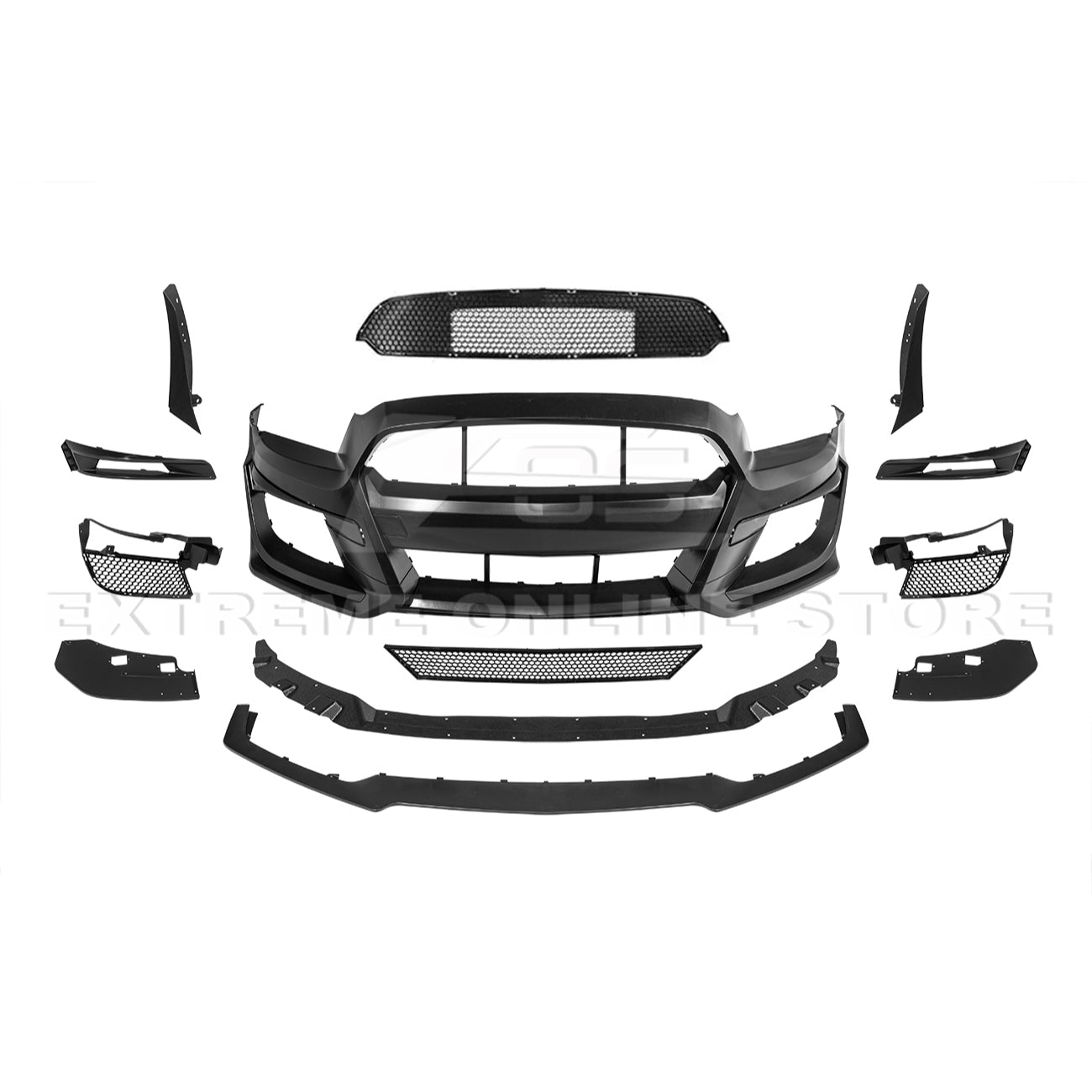 2010 - 14 Mustang S550 GT500 Style Front Bumper