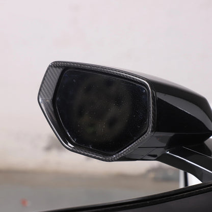C8 Corvette Carbon Fiber Side Mirrors Frame Trim