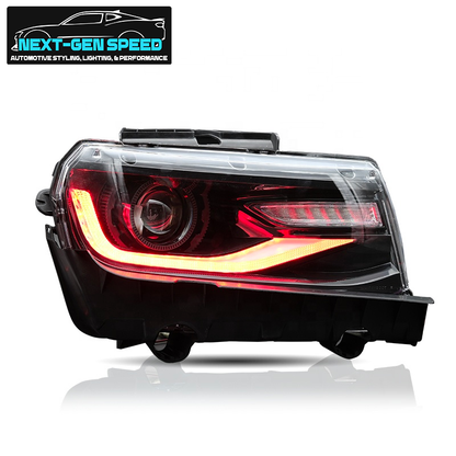 2014 - 15 Camaro Prebuilt Color Changing RGB 6th Gen Style Headlights