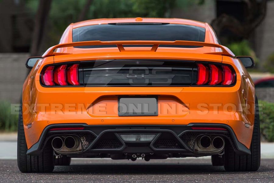 2018 - 23 Mustang GT500 Quad Tip Rear Bumper Diffuser