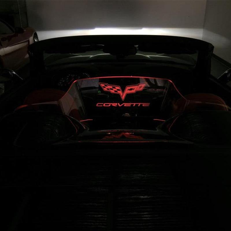 2005 - 13 C6 Corvette Convertible Rear Add on Wind Deflector | WindRestrictor®
