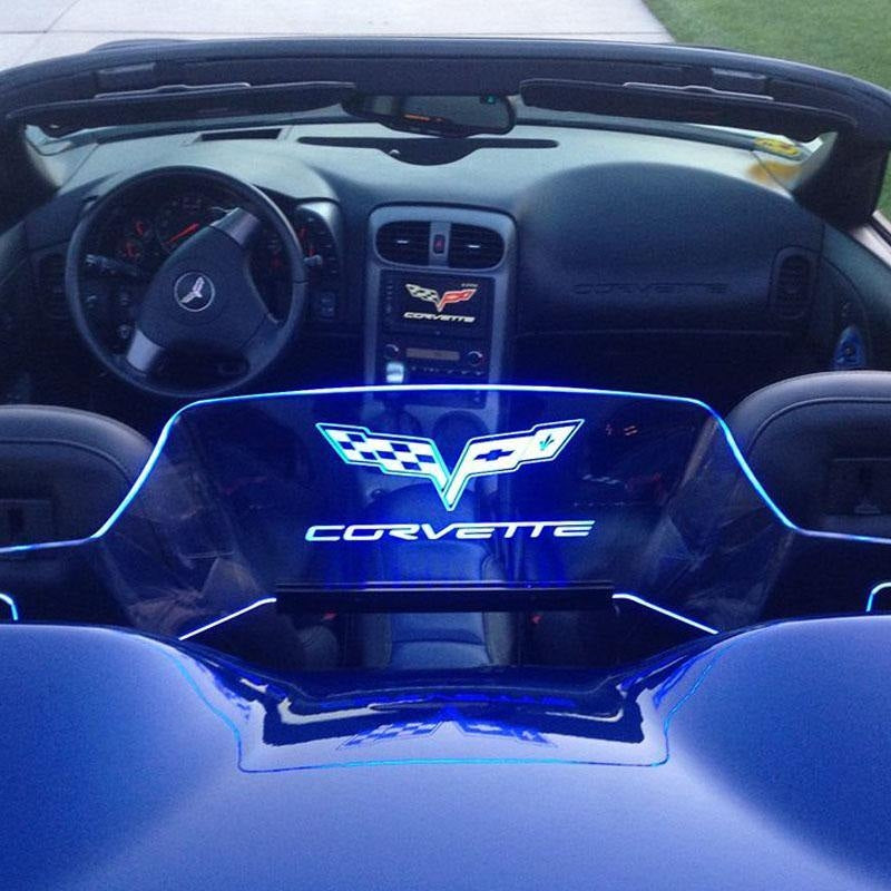 2005 - 13 C6 Corvette Convertible Rear Add on Wind Deflector | WindRestrictor®