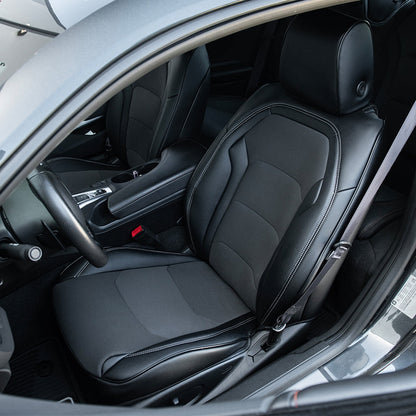 2016 - 24 Camaro Two-Tone Coupe Leather Seat Covers | KustomCover