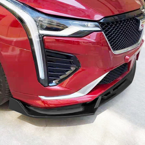 2020 - 23 Cadillac CT4 3PC Front Bumper Lip Splitter