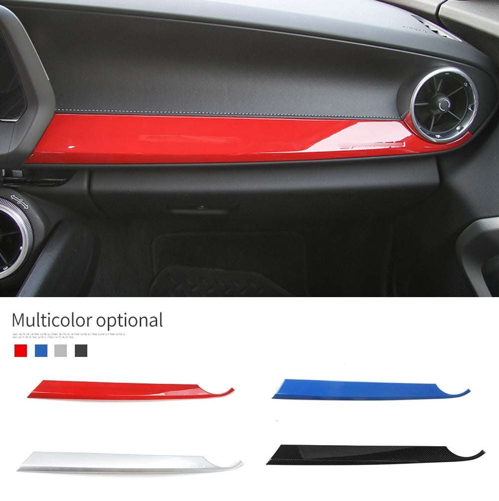 2016 - 24 Camaro Colored Co-Pilot Dashboard Cover (4 Colors) image 0