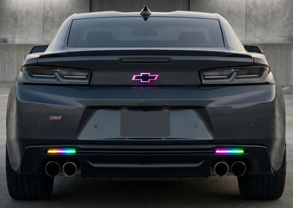 2016 - 24 Camaro RGB Flow Smoked Rear Reflector Lights image 3