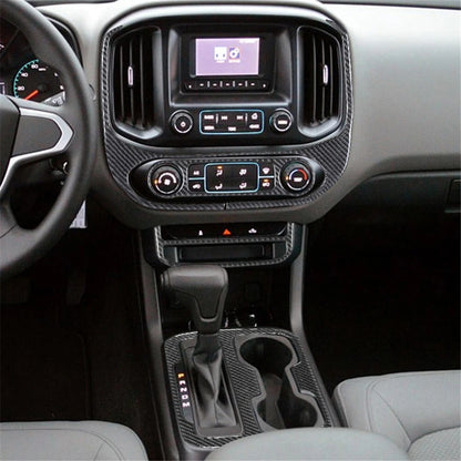 2015 - 20 GMC Canyon / Chevy Colorado Carbon Fiber Gear Shift Overlay | Next-Gen Carbon