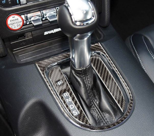 2015 - 24 Mustang Carbon Fiber Shift Panel