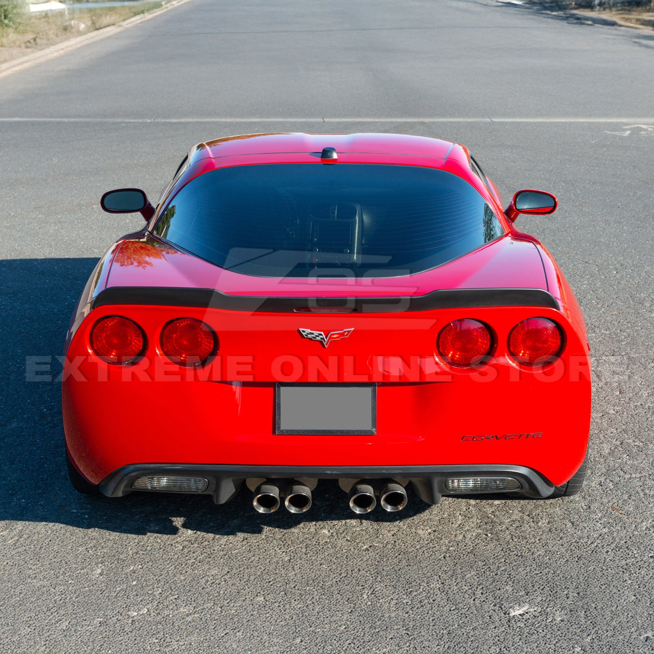 2005 - 13 C6 Corvette ZR1 Extended Rear Trunk Spoiler