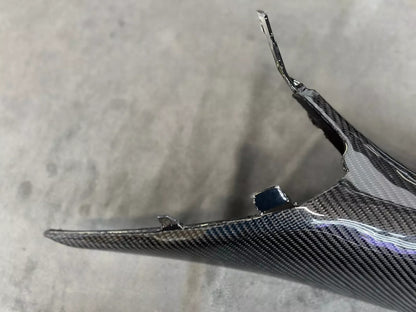 C8 Corvette Carbon Fiber Interior Windshield A-Pillar Replacements | Next-Gen Carbon
