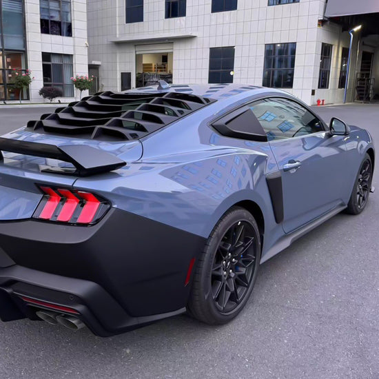 2024+ Mustang S650 Coupe V Style Side Window Louvers