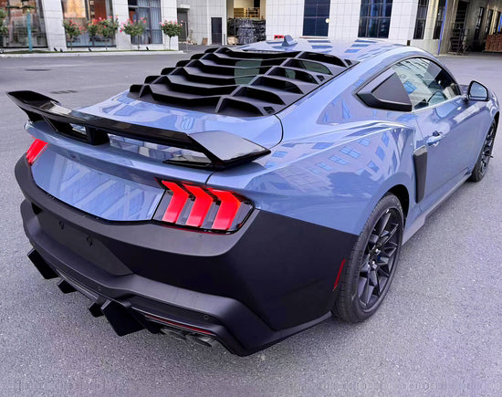 2024+ Mustang 650 Coupe Dark Horse Gloss Black High Wing