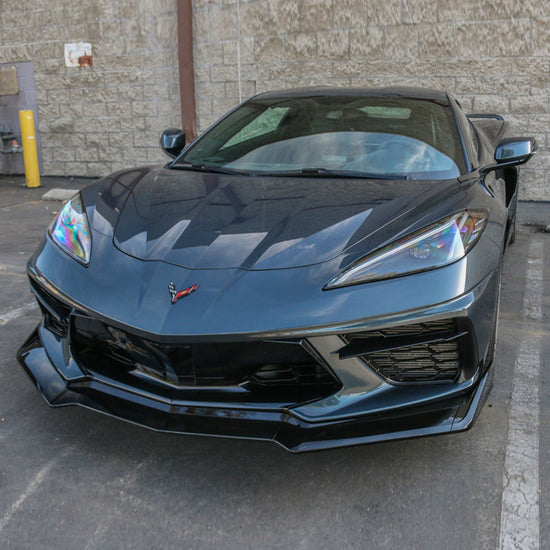 C8 Corvette IKON Style 5pc Front Splitter Lip