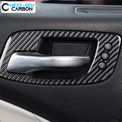 2011 - 24 Dodge Charger Carbon Fiber Interior Door Handle Trim Covers