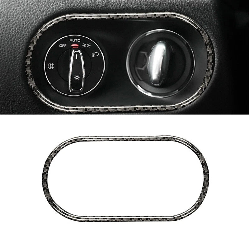 2014 - 21 Porsche Macan Carbon Fiber Interior Headlight Switch Trim