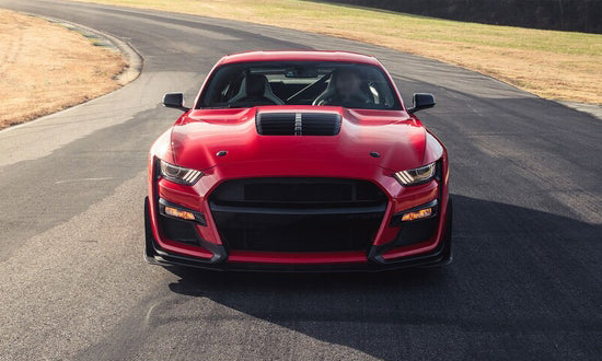 2018 - 24 Mustang GT500 Style Front Aluminum Hood