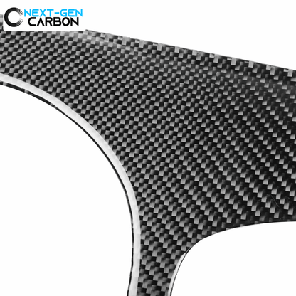 2015 - 24 Dodge Charger Carbon Fiber Dashboard Insert Overlay | Next-Gen Carbon