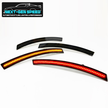 2014 - 19 corvette C7 Smoked LED Side Markers