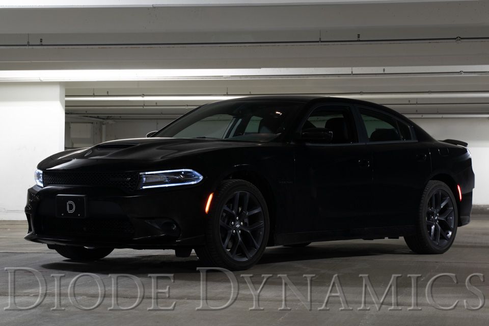 2015 - 24 Dodge Charger Smoked LED Side Markers | Diode Dynamics