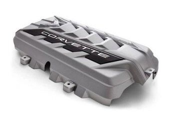 C8 Corvette Stingray 6.2L (GM 12697373) LT2 Silver Engine Cover
