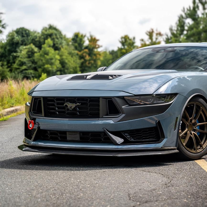 2024+ Mustang S650 Dark Horse Carbon Fiber Front Splitter