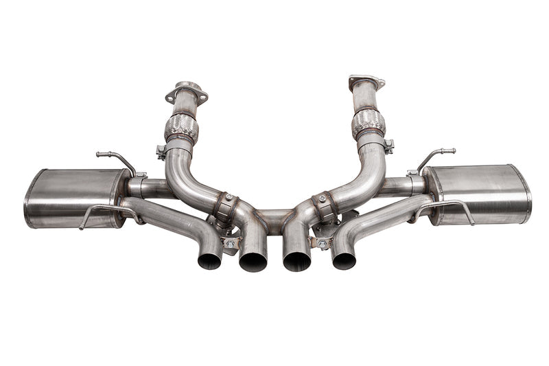 C8 Corvette Z06 Corsa 3.0" Cat-Back Sport Quad Exhaust System | CORSA