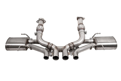 C8 Corvette Z06 Corsa 3.0" Cat-Back Sport Quad Exhaust System | CORSA