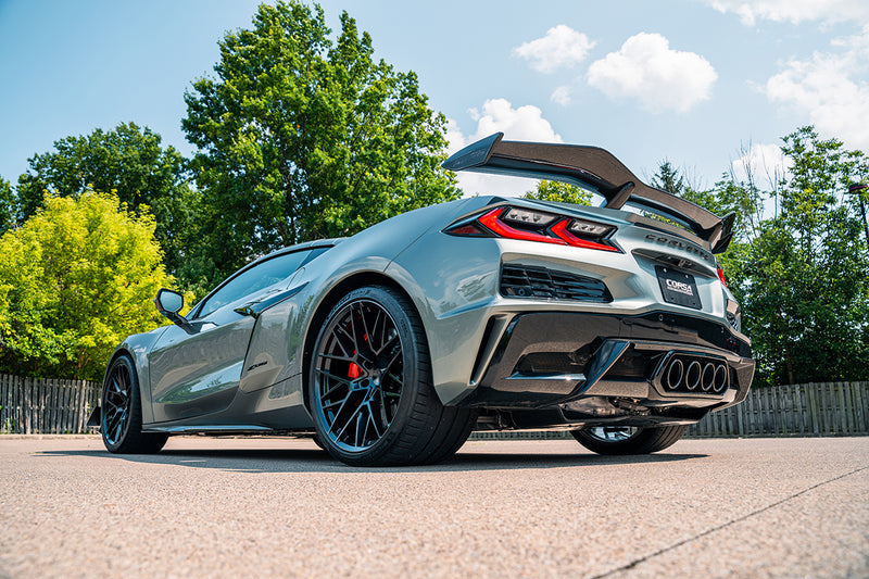 C8 Corvette Z06 Corsa 3.0" Cat-Back Track Quad Exhaust System
