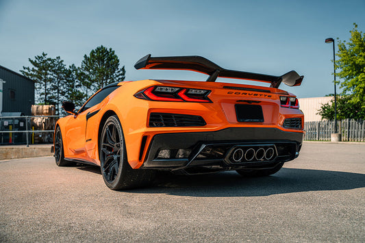 C8 Corvette Z06 Corsa 3.0" Cat-Back Sport Quad Exhaust System | CORSA