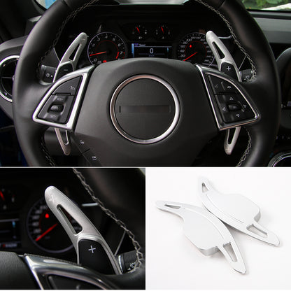 2016 - 24 Camaro Aluminum Paddle Shifter Cover Extensions | Red/Blue/Green/Silver/Black image 1