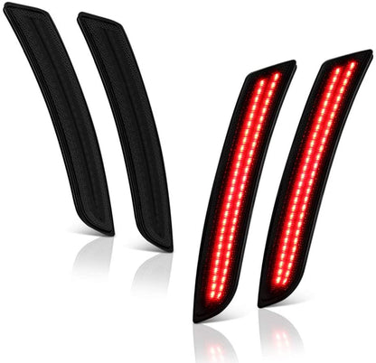 2016 - 24 Camaro Smoked Dual Red LED Side Markers