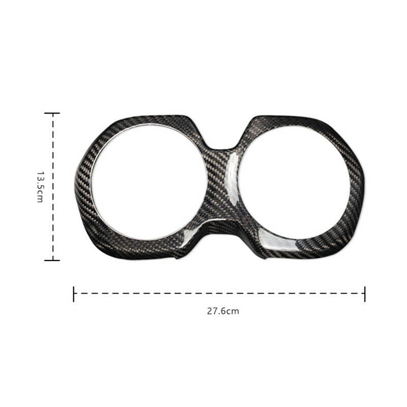 2016 - 24 Camaro Real Carbon Fiber Air Vent Bezel Cover | Black/Red/Blue Carbon