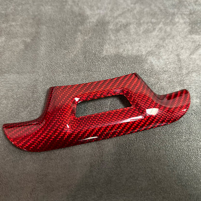 2016 - 24 Camaro Carbon Fiber Lower Steering Wheel Panel Cover (With Hole / Without Hole)