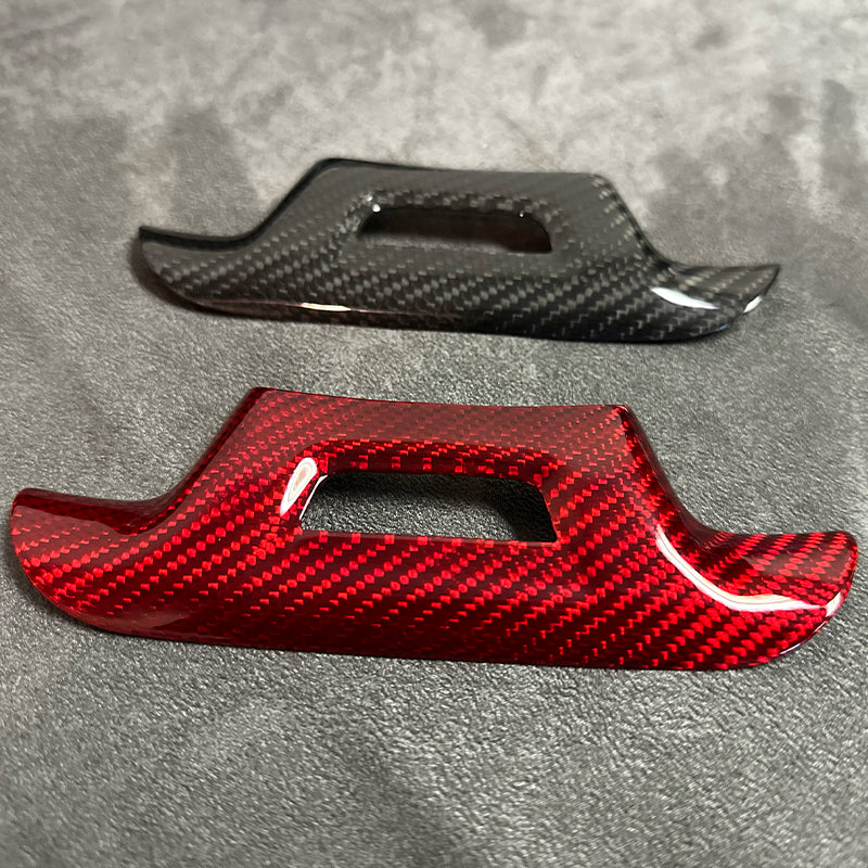 2016 - 24 Camaro Carbon Fiber Lower Steering Wheel Panel Cover (With Hole / Without Hole)