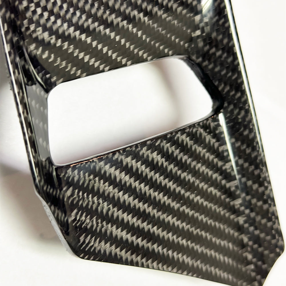 C8 Corvette Carbon Fiber Mode Selector Control Plate Full Replacement | Next-Gen Carbon