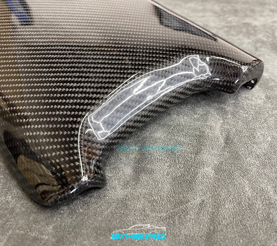 C8 Corvette Carbon Fiber Center Console Lid Replacement | Next-Gen Carbon