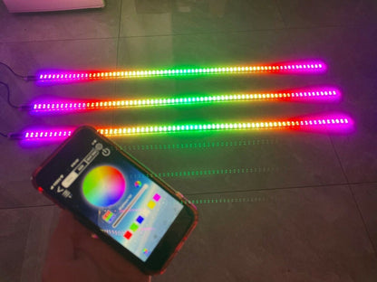 Multicolor Flow Series LED Car Interior Ambient Foot Well Lighting Kit