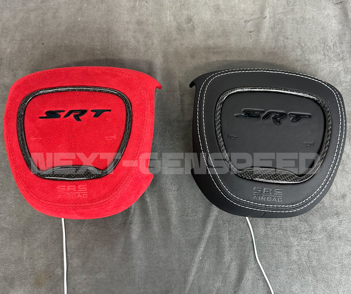 Dodge Charger/Challenger SRT RGB LED Customizable Steering Wheel Airbag Cover