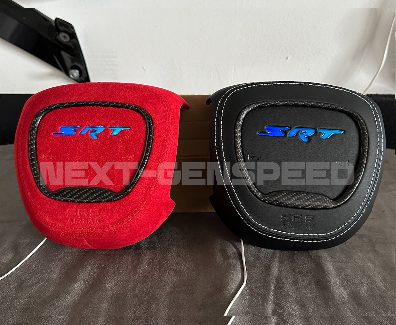 Dodge Charger/Challenger SRT RGB LED Customizable Steering Wheel Airbag Cover