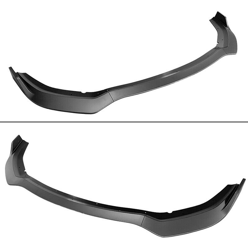 2020 - 23 Charger Widebody Matte Black Front Bumper Lip 3PC