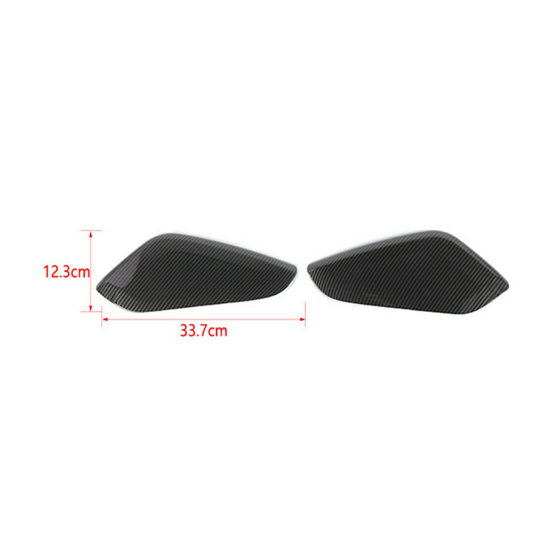 2016 - 24 Camaro Hydro-Carbon Fiber Knee Pad Covers