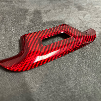 2016 - 24 Camaro Carbon Fiber Lower Steering Wheel Panel Cover (With Hole / Without Hole)